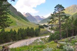 Beautiful Mountains in Russia